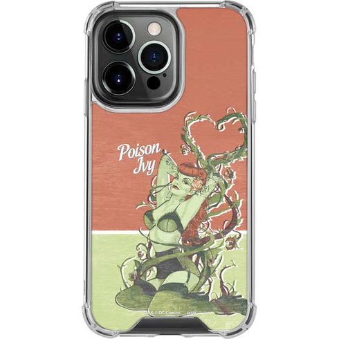 DC Comics Bombshells Poison Ivy iPhone 16 Pro Clear Case